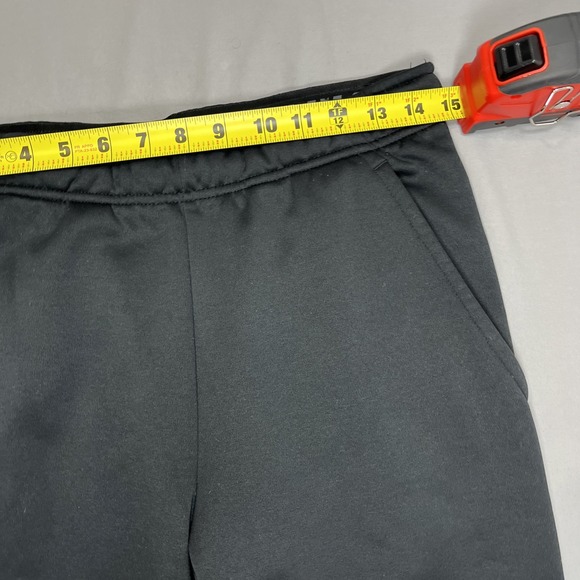 Nike Mens Big Swoosh Training Sweatpants Fleece Taper Jogger Pants Black Medium - Picture 13 of 16